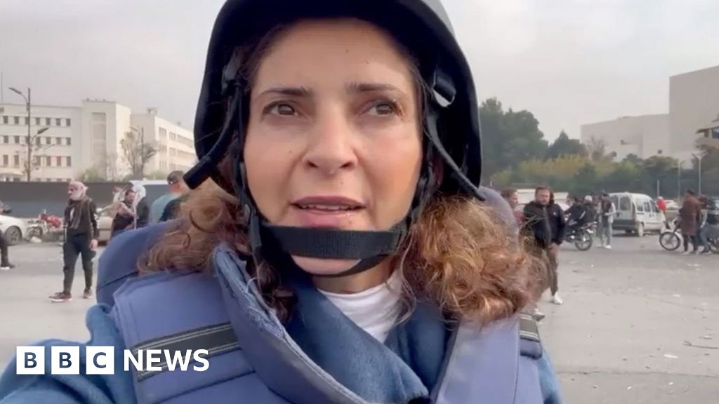 BBC in Umayyad Square amid deafening gunfire