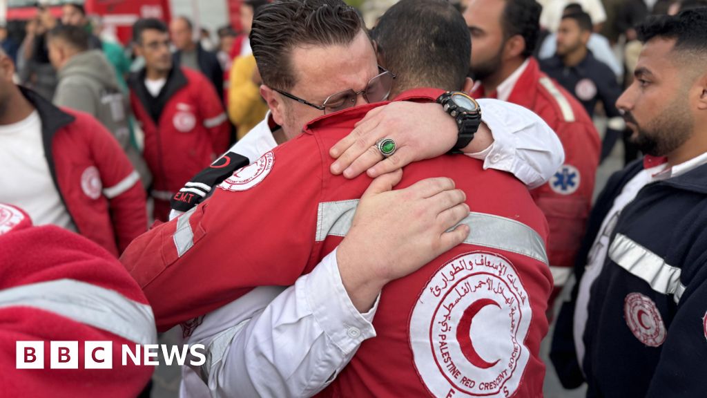 Red Cross outraged over killing of eight medics in Gaza