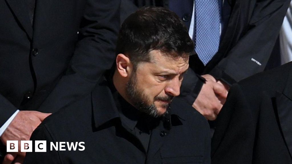 Zelensky and Trump meet before Pope’s funeral