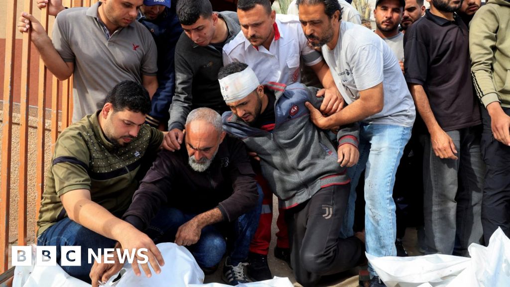 Israeli strikes across Gaza kill 114, hospitals and rescuers say