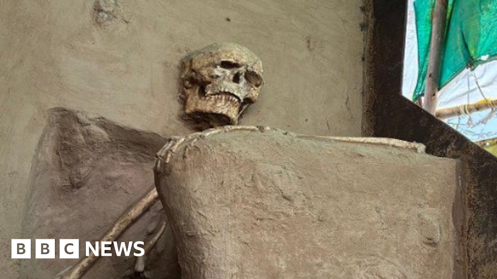 Ancient Indian skeleton still waits for permanent address