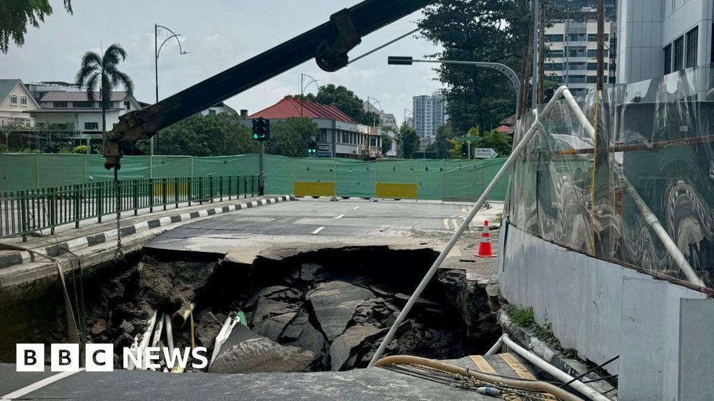 How a sinkhole revived a debate about migrant workers’ rights in Singapore