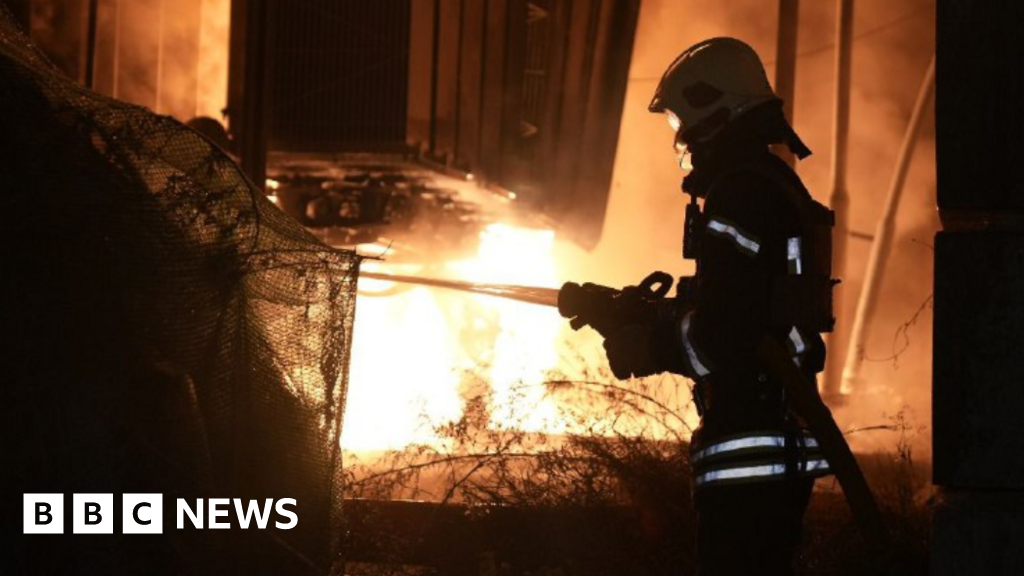 Russian drone attacks cause massive power cuts, Ukraine says