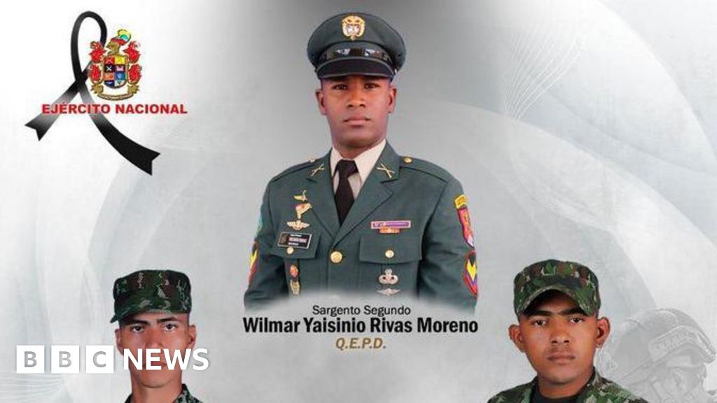 Drones laden with explosives kills three Colombian soldiers