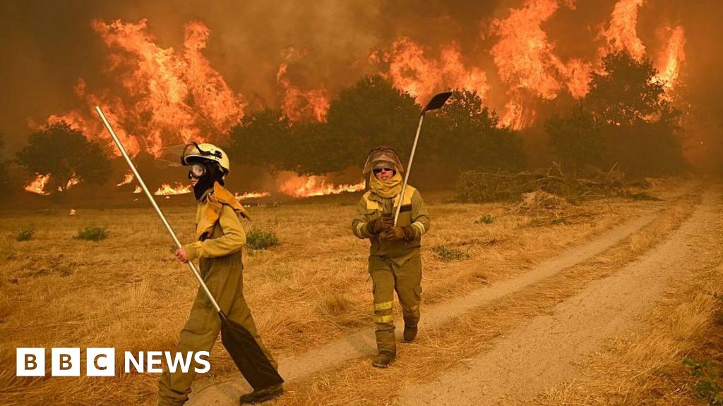 Spain at ‘extreme risk’ of new wildfires as 14 blazes spread