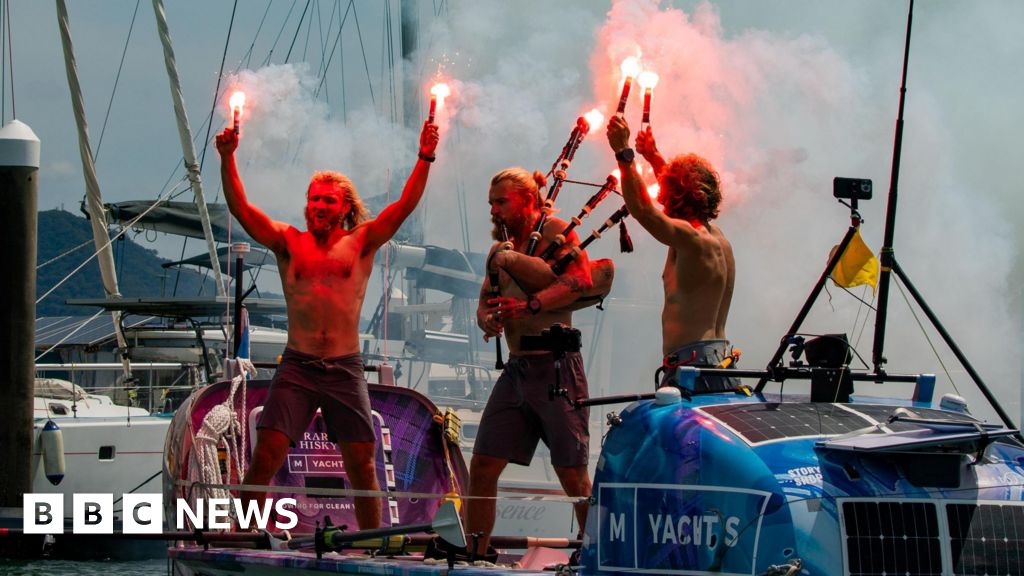 Edinburgh’s Maclean brothers set new record for Pacific row