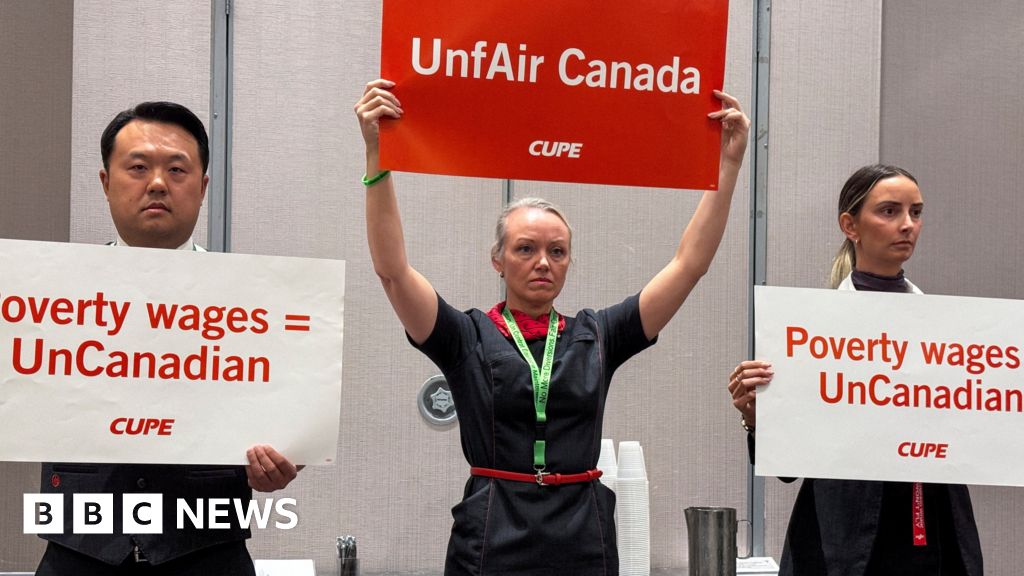 Hundreds of flights grounded as industrial action begins
