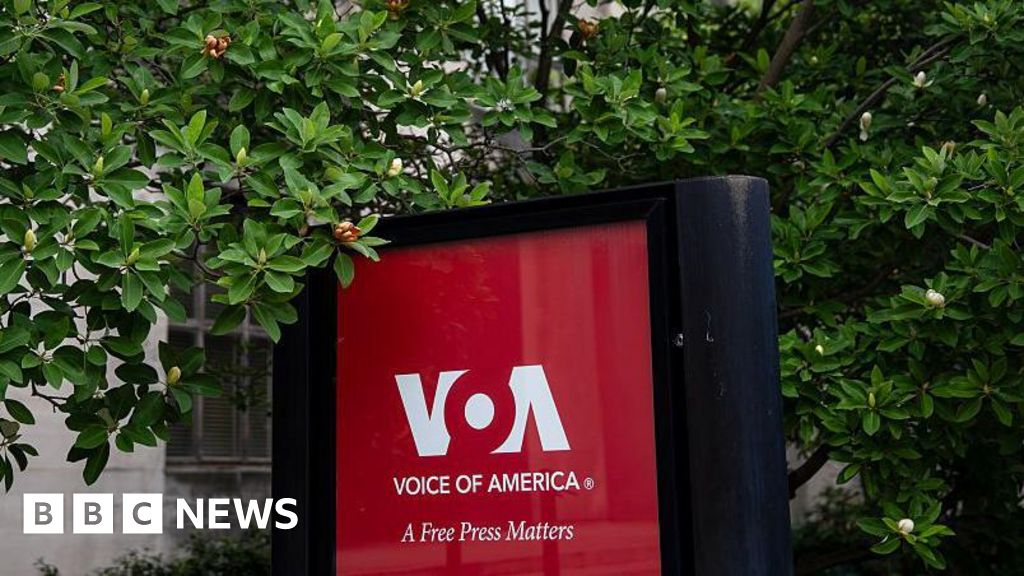 Trump administration moves to fire most Voice of America staff