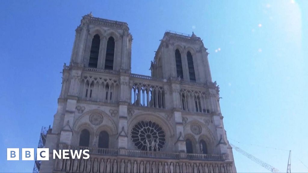 Notre-Dame Cathedral’s towers reopen six years after huge fire