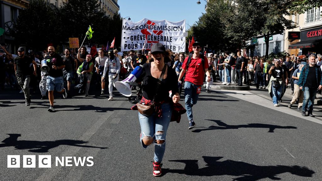 Workers across France strike over budget cut plans