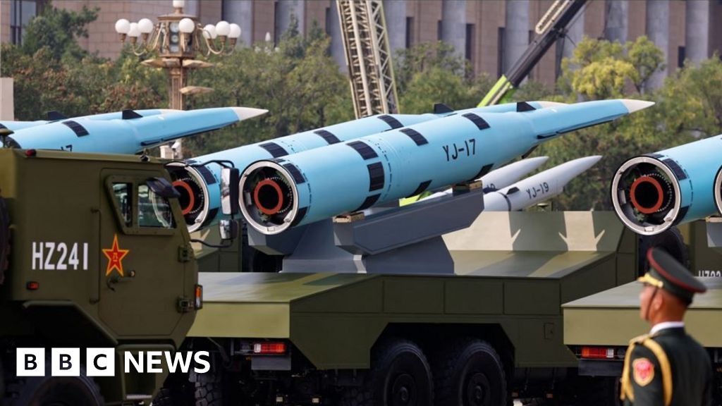 Key moments from China’s military parade