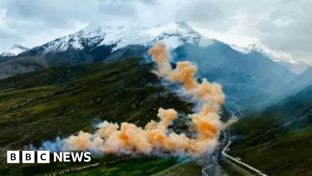 Outdoor brand apologises for ‘dragon’ fireworks in Himalayas