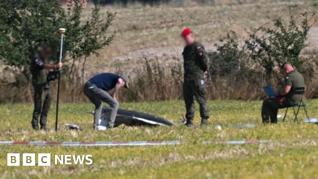 Poland says it shot down Russian drones after airspace violation