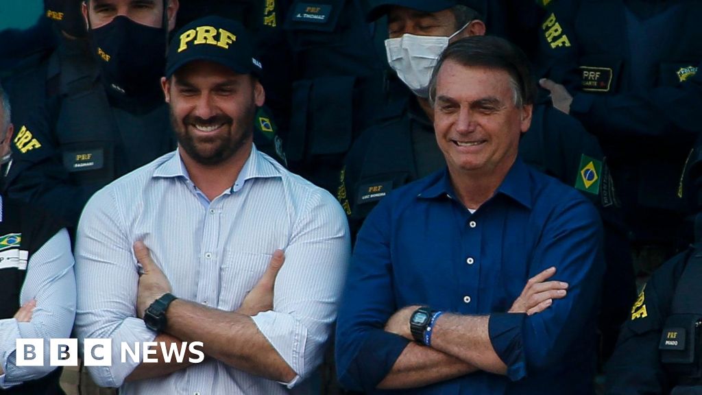 Brazil ex-president Jair Bolsonaro’s son charged with coercion