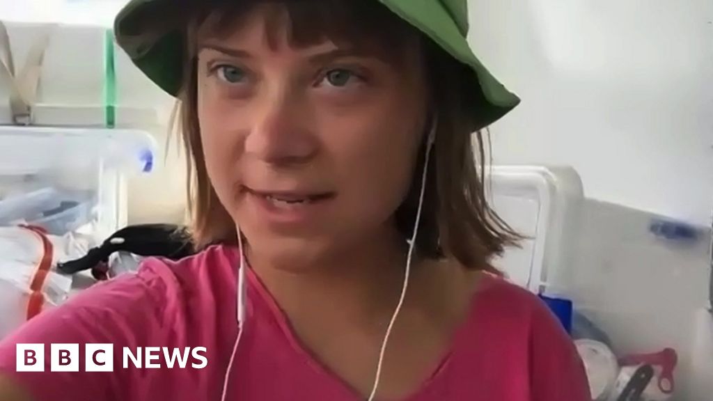 Greta Thunberg denies claims Gaza flotilla is a publicity stunt