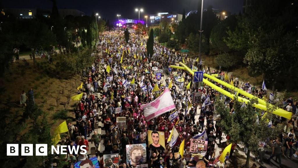 Thousands throng Jerusalem to oppose Netanyahu’s Gaza expansion war plan