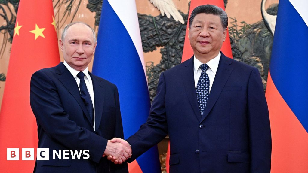 Russia’s Vladimir Putin and China’s Xi Jinping begin talks in Beijing
