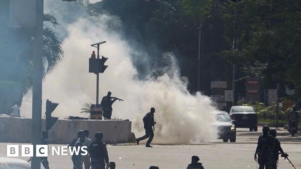Nigeria police fire tear gas at Abuja protesters