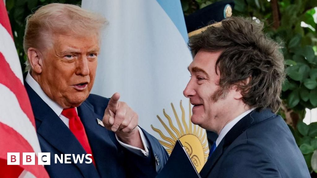 Trump says US will not ‘waste our time’ helping Argentina if Milei loses