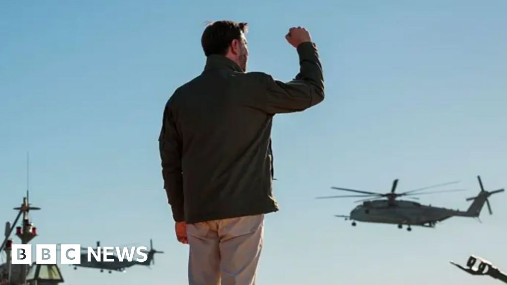 Shrapnel hits cars on California highway during Marines celebration