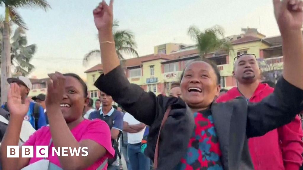 Madagascar crowds cheer as military unit seizes power