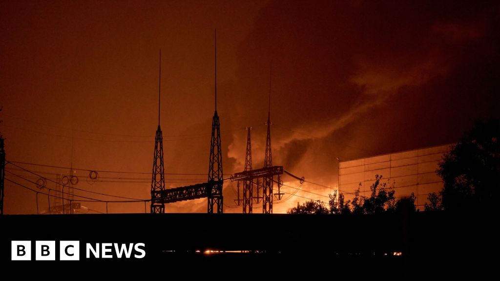 Russian strikes cut power in Ukraine’s capital, Kyiv