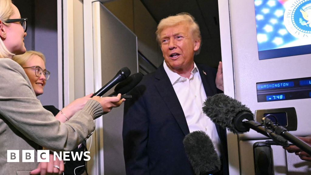 24 hours with Trump on diplomatic tornado through Middle East